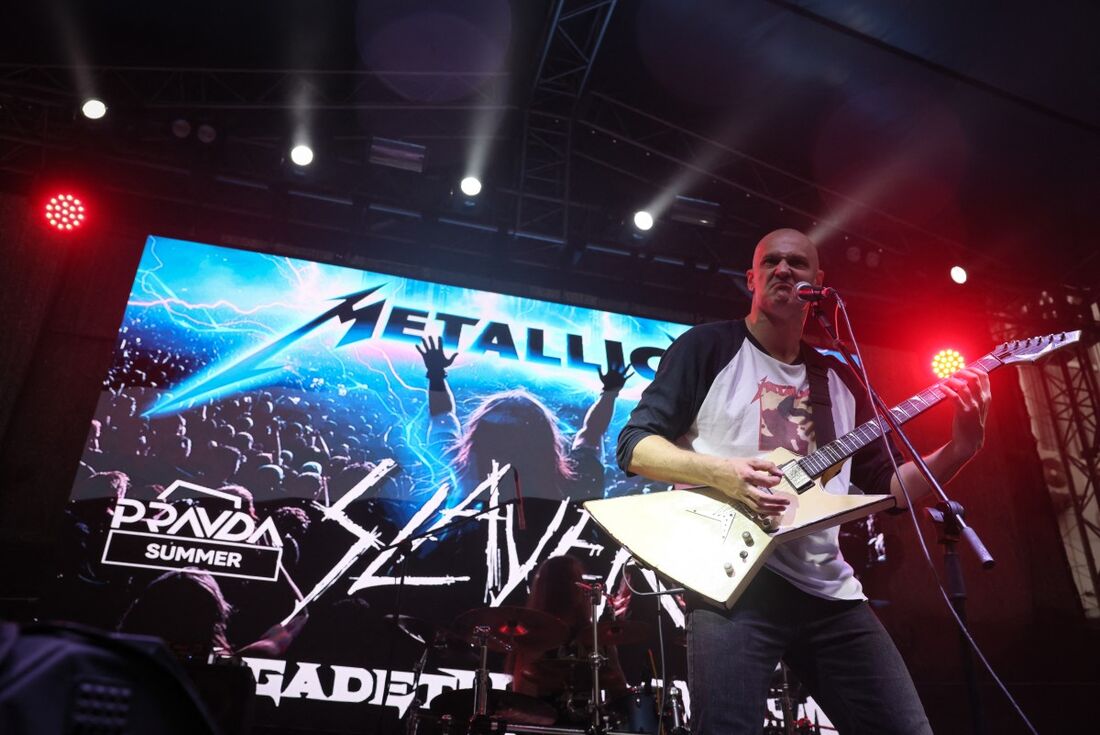 Banda cover de Metallica faz show em Moscou