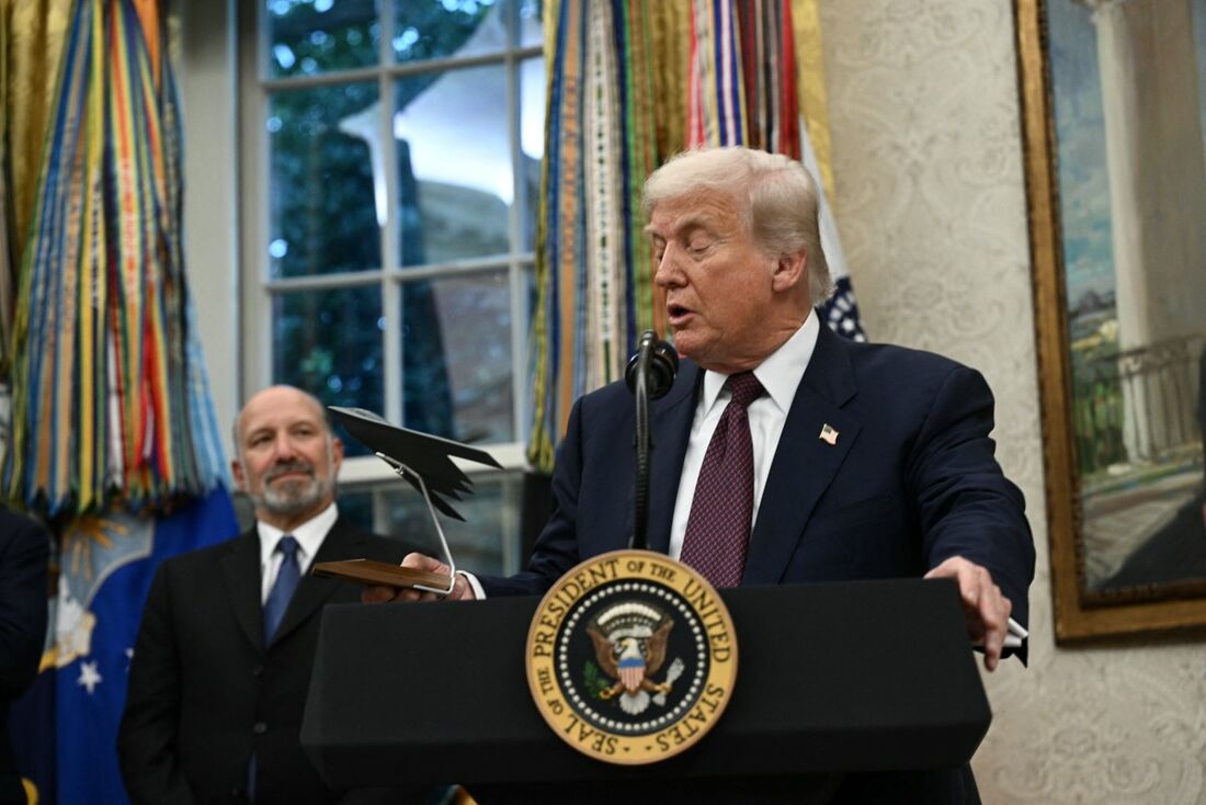 O presidente dos EUA, Donald Trump.