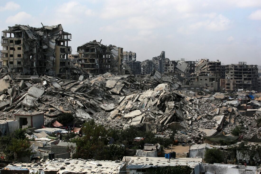Bombardeio de Israel destruiu mais prédios em Gaza
