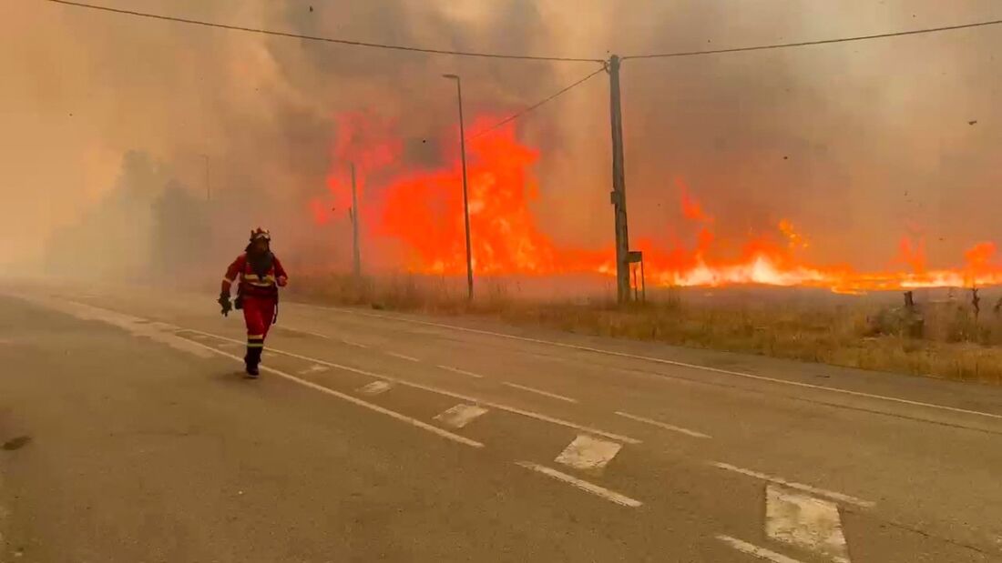 O país registra uma temporada de incêndios muito intensa, com 157.501 hectares reduzidos a cinzas desde o início do ano
