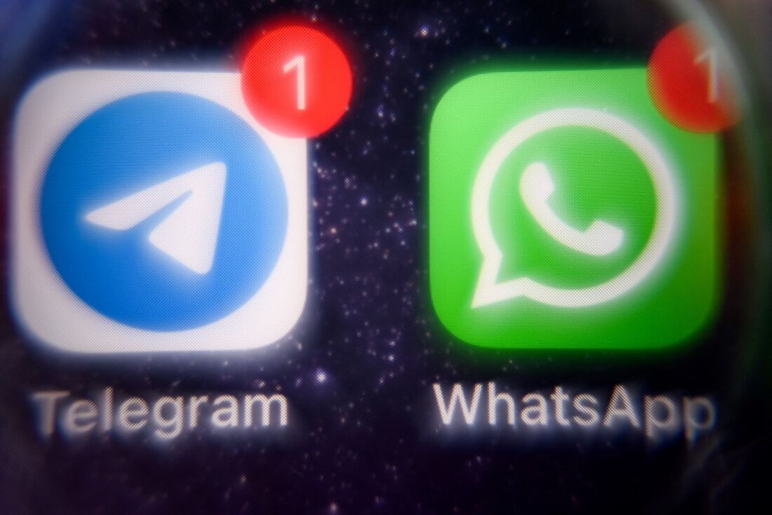 Telegram e WhatsApp