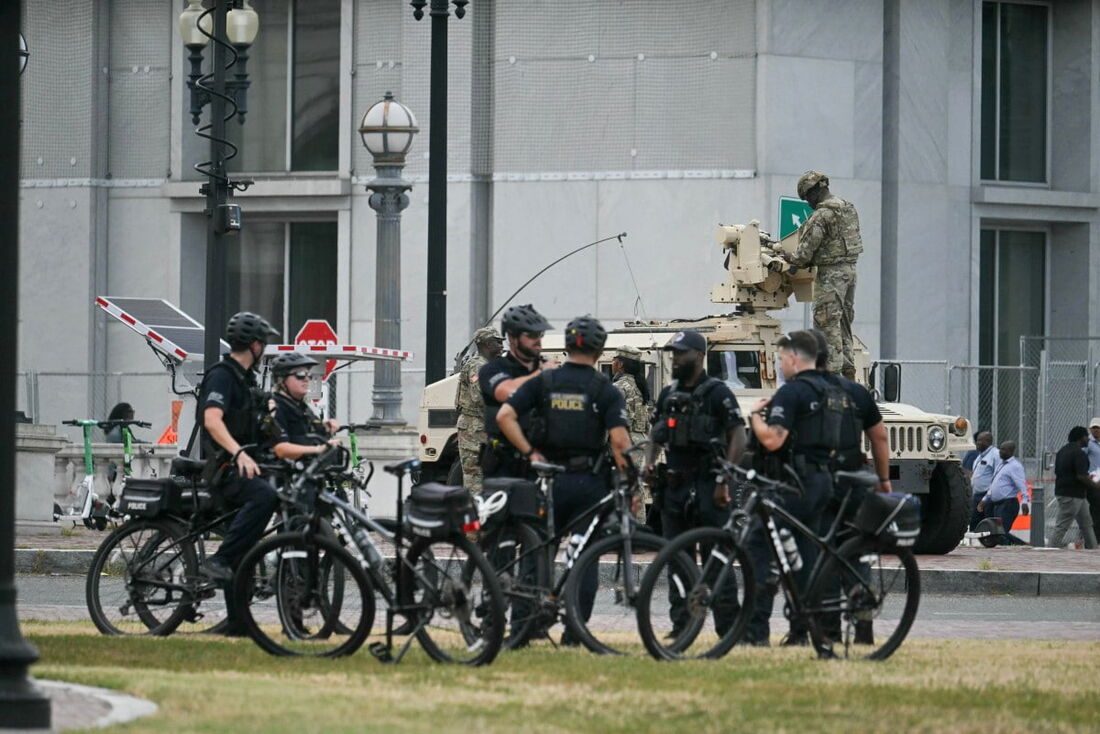 Estados republicanos enviam tropas a Washington