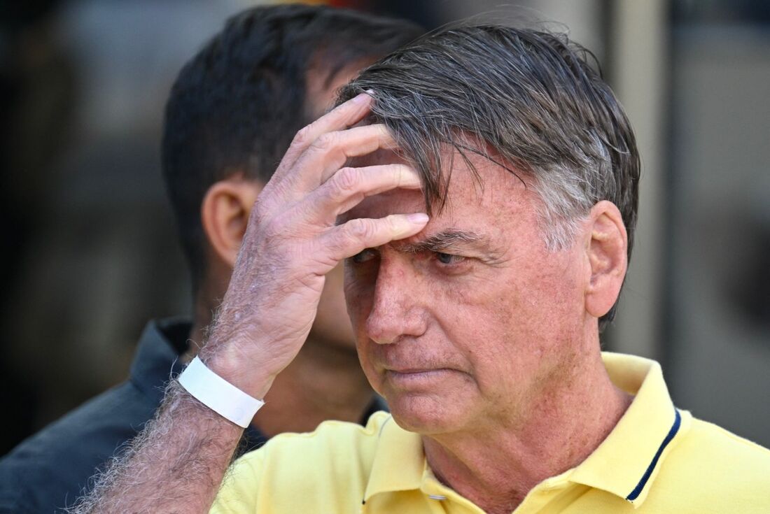 O ex-presidente Jair Bolsonaro.