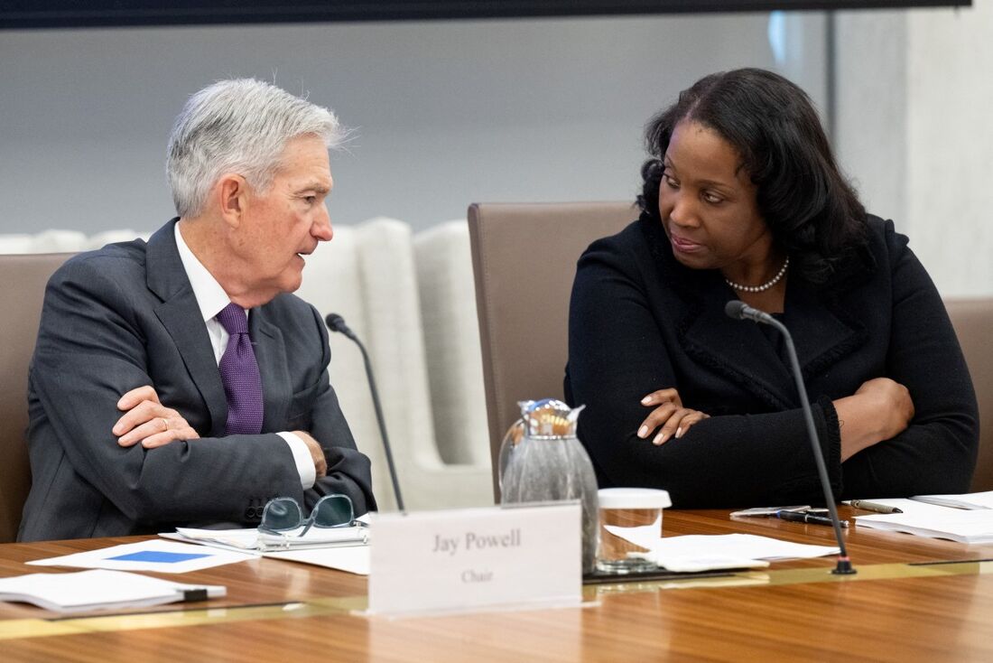 Jerome Powell e Lisa Cook