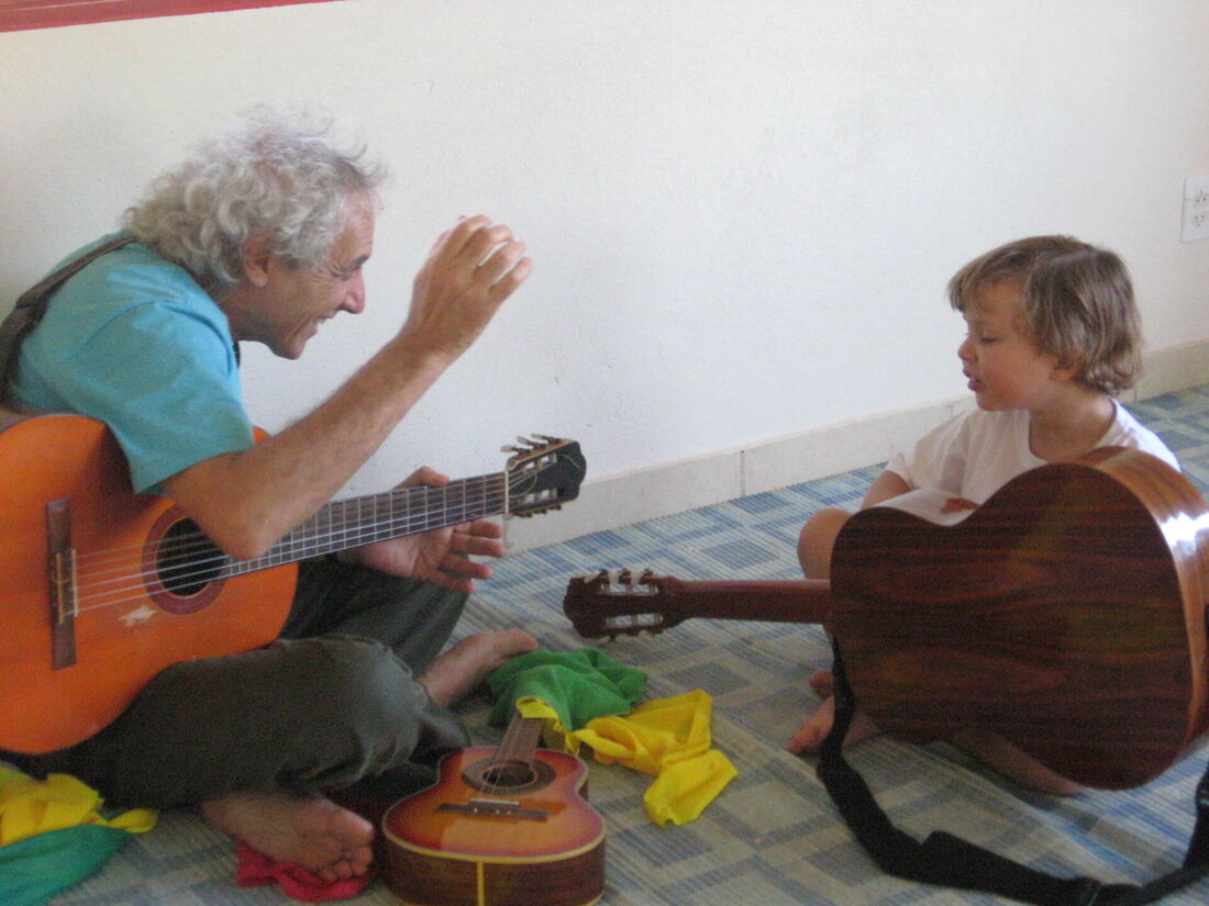 André e Lorenzo em ""Meu Amigo Lorenzo"