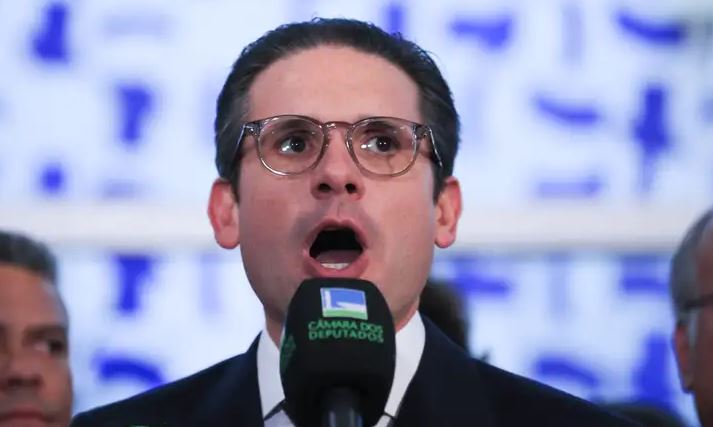 Presidente da Câmara dos deputados, deputado Hugo Motta (Republicanos) 