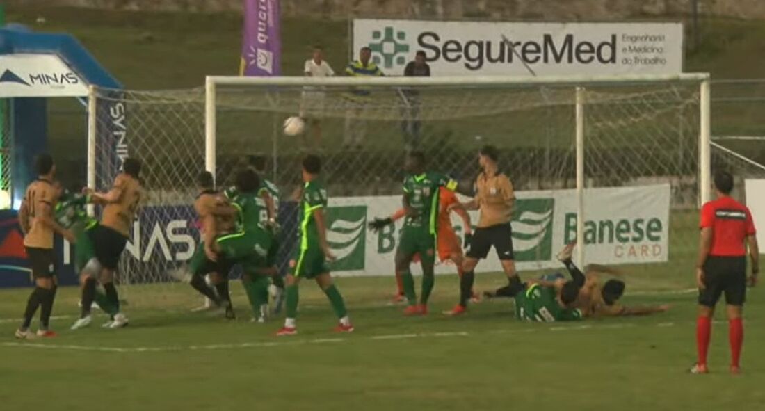 Central avançou na Série D ao empatar em 2x2 com o Lagarto