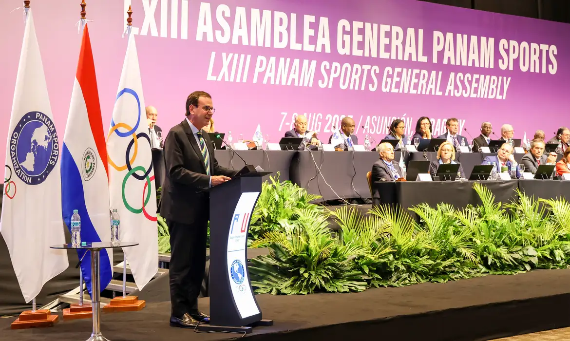 O encontro foi realizado em Assunção, durante a 63ª Assembleia da PanAm Sports