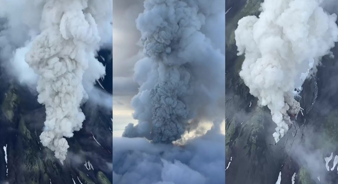 Vulcão na Rússia entrou em erupção depois de centenas de anos 