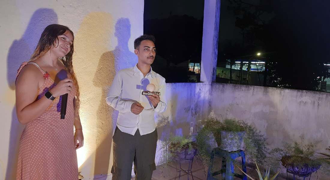 Teatro na Laje contou com a participação de dez jovens da Zona Sul do Recife