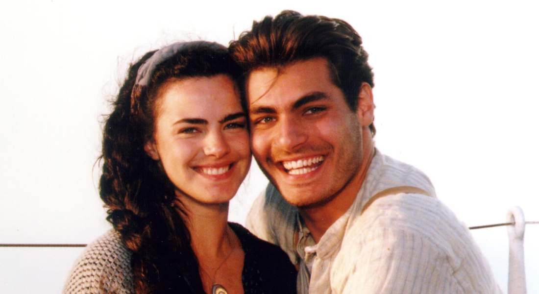 Matteo e Giuliana, interpretados por Thiago Lacerda e Ana Paula Arósio, em "Terra Nostra"