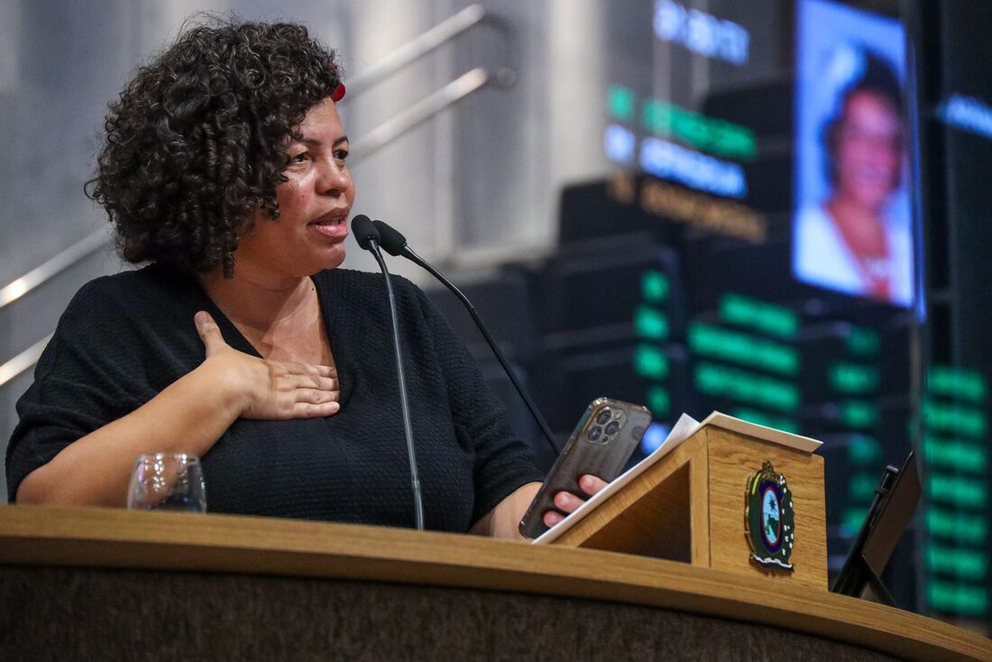 Deputada estadual Dani Portela (Psol)