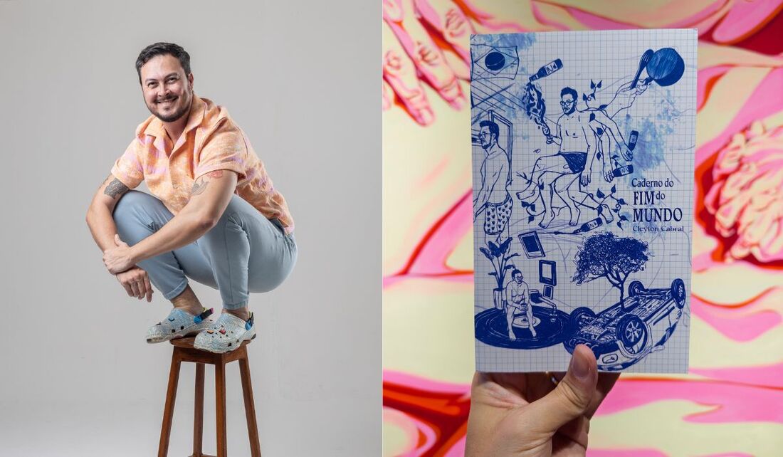 Cleyton Cabral deve lançar "Caderno do Fim do Mundo" no Recife, no início de setembro