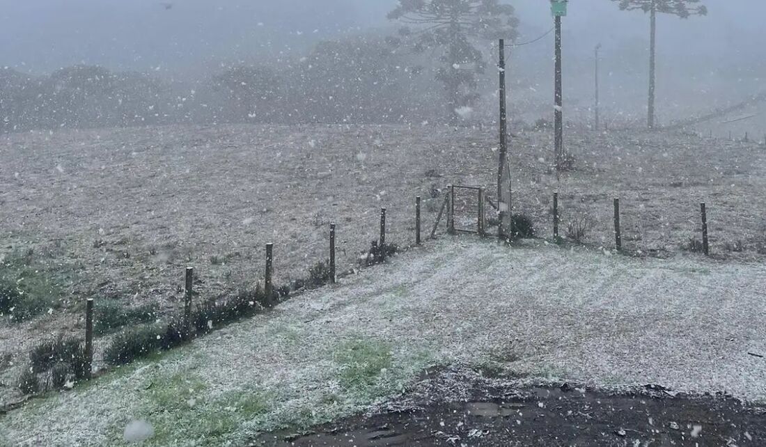 Neve no Rio Grande do Sul