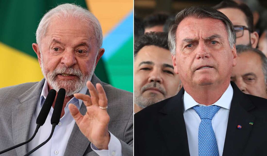 Na pesquisa, Lula aparece com 39% das intenções de voto e Bolsonaro com 33%