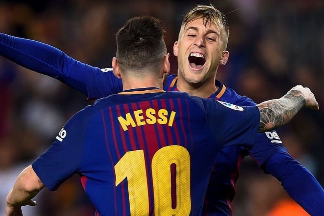 Gerard Deulofeu em sua segunda passagem pelo Barcelona