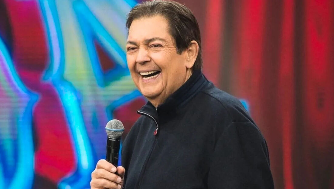 O apresentador Fausto Silva