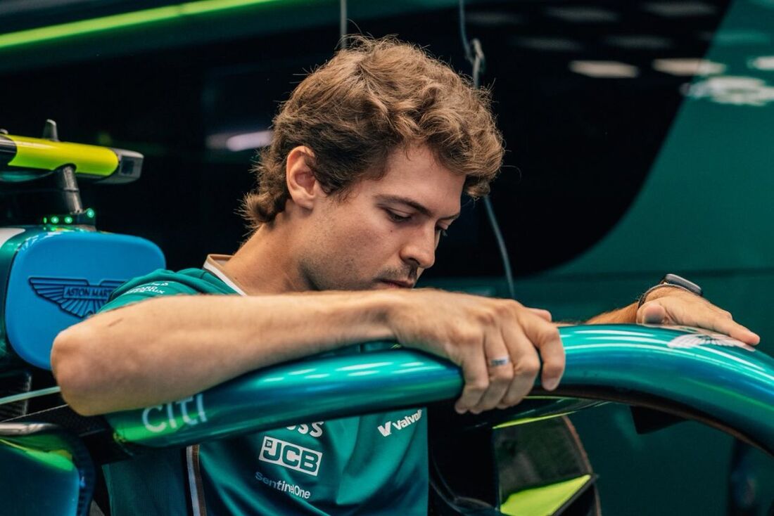 Felipe Drugovich, piloto reserva da Aston Martin
