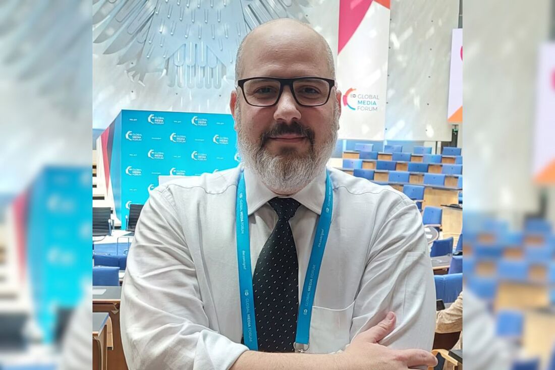 O jornalista Andre Basbaum é o novo presidente da EBC. 