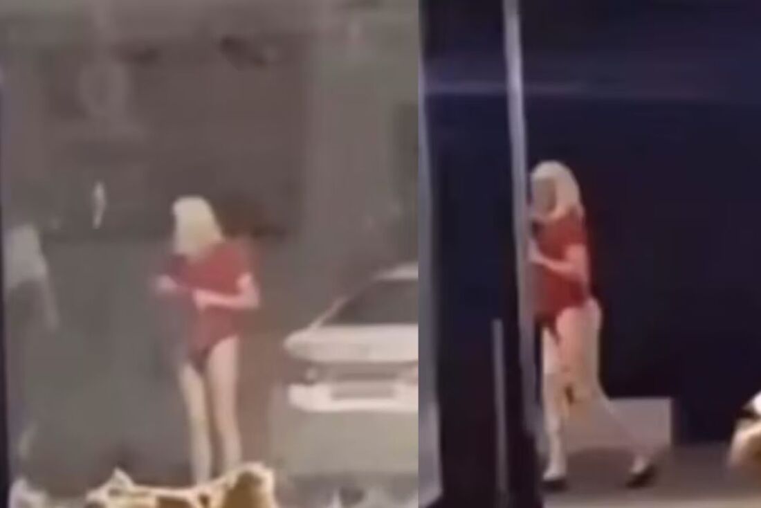 Pastor Eduardo Costa aparece em mais um vídeo com peruca loira e calcinha preta.