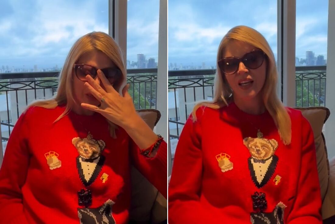 Val Marchiori divulga diagnóstico de câncer de mama.