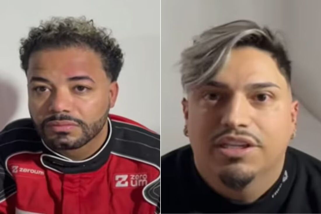 Vídeo do Deic mostra momento em que Hytalo e o marido são presos em SP.