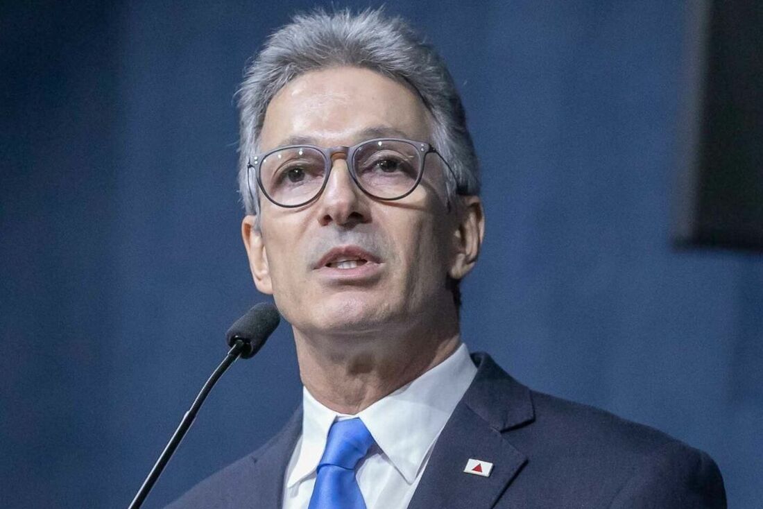 O governador de Minas Gerais, Romeu Zema (Novo).