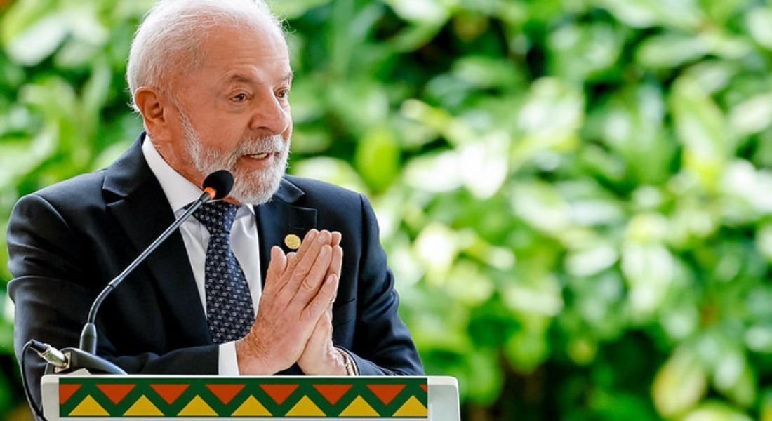 Lula fala em encontro sobre clima em Bogotá, na Colômbia