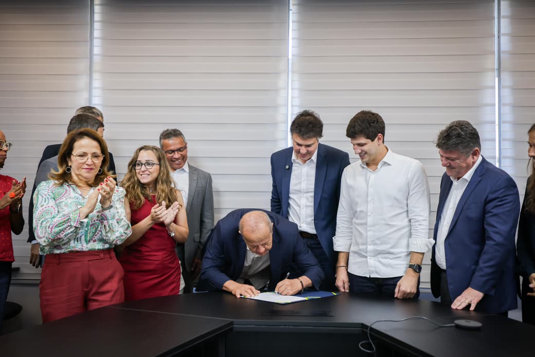 Ministro da Educação e prefeito Marcílio Régio assinam ordem de serviço do novo IFPE em Goiana