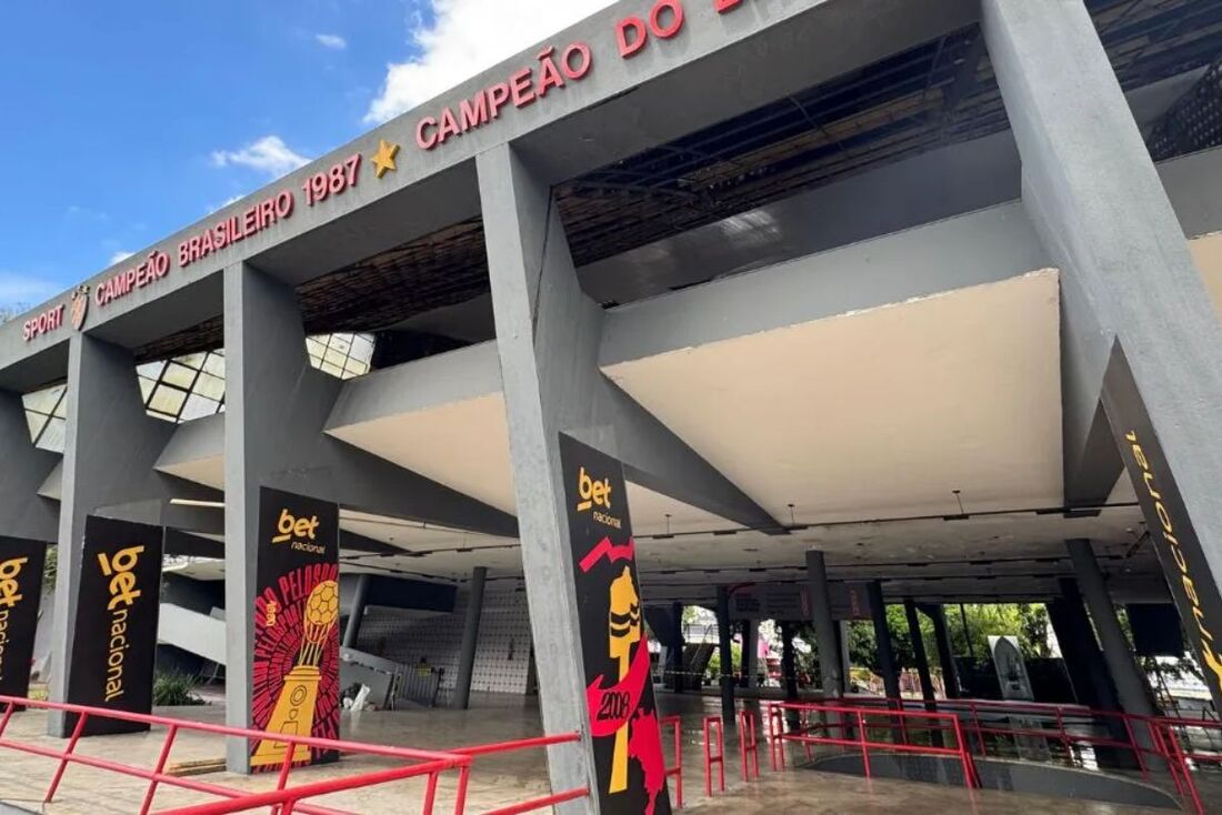 Fachada da Ilha do Retiro