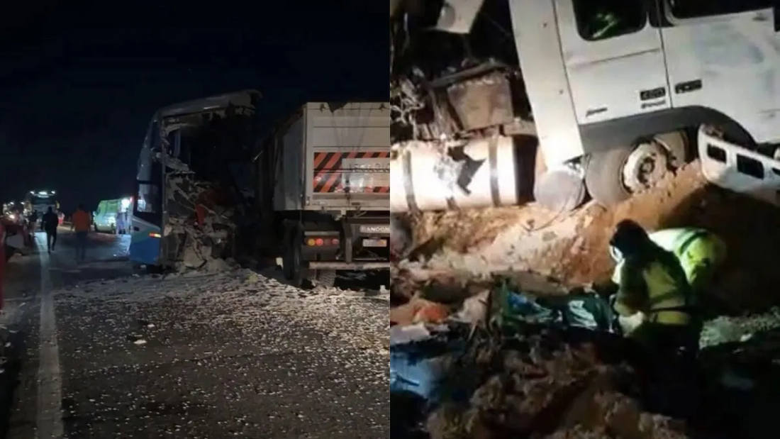 Acidente com 11 mortos e 40 feridos em BR do Mato Grosso