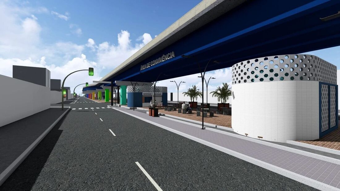 Obras do Elevado Bom Pastor fazia parte do projeto para a Copa do Mundo de 2014