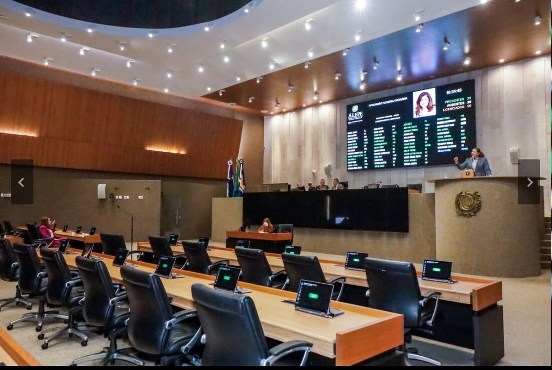 Plenário da Assembleia Legislativa de Pernambuco