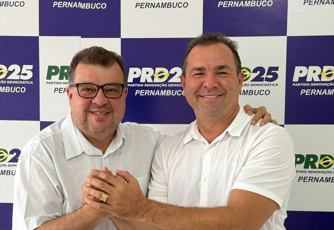 Recém filiado ao PRD, Junior Matuto encontra presidente estadual do partido