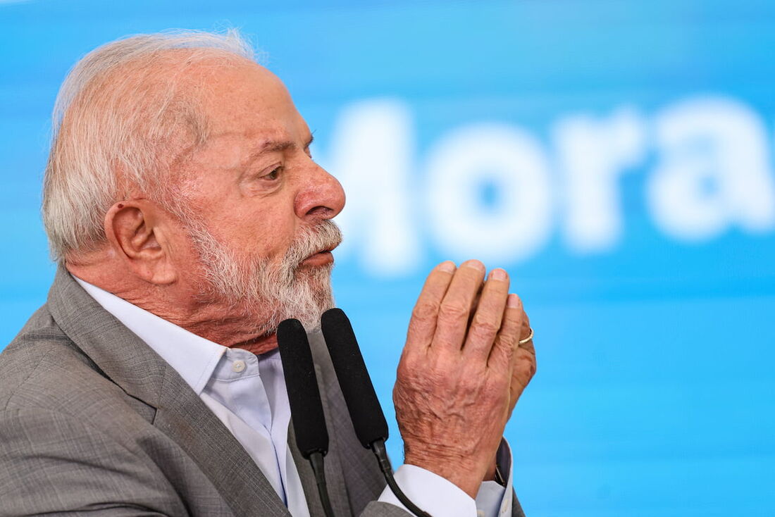 O presidente Luiz Inácio Lula da Silva