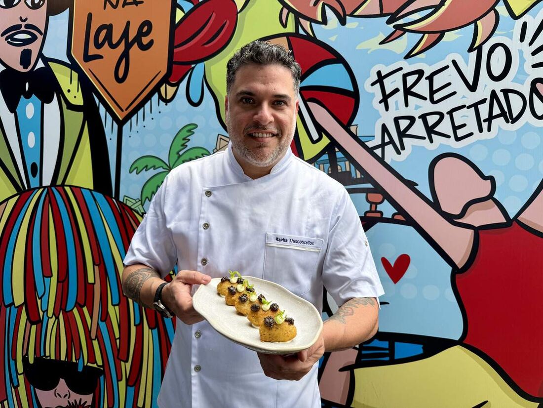 Chef Raphael Vasconcelos é um dos participanets do Festival Sabores Apipucos