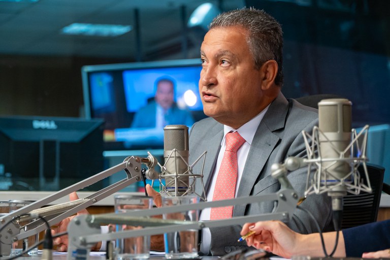 Ministro da Casa Civil, Rui Costa, em entrevista ao programa "Bom Dia, Ministro"