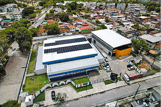 Energia limpa nas escolas e creches