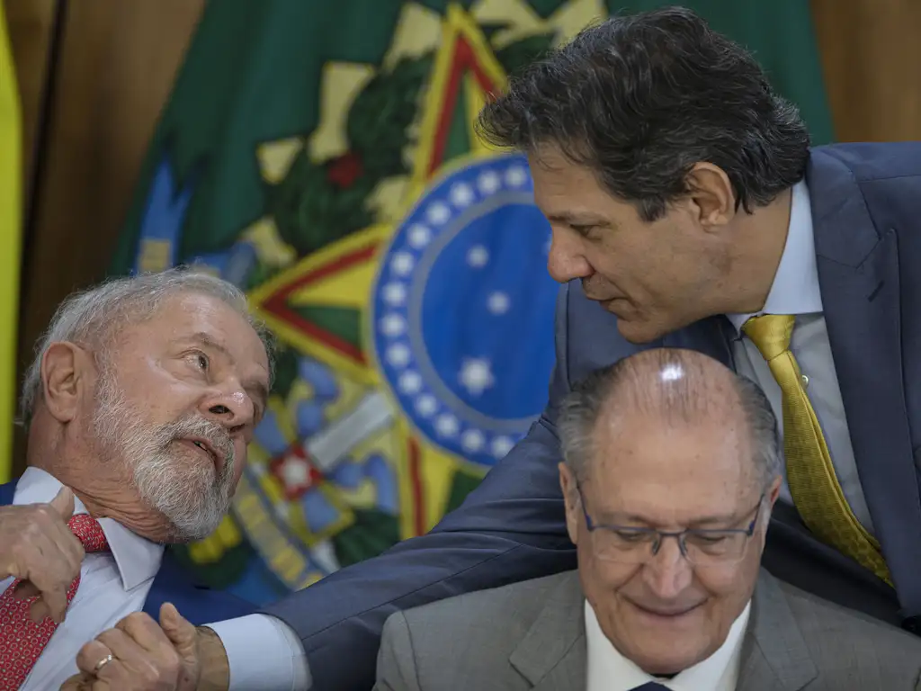 Lula, Alckmin e Haddad