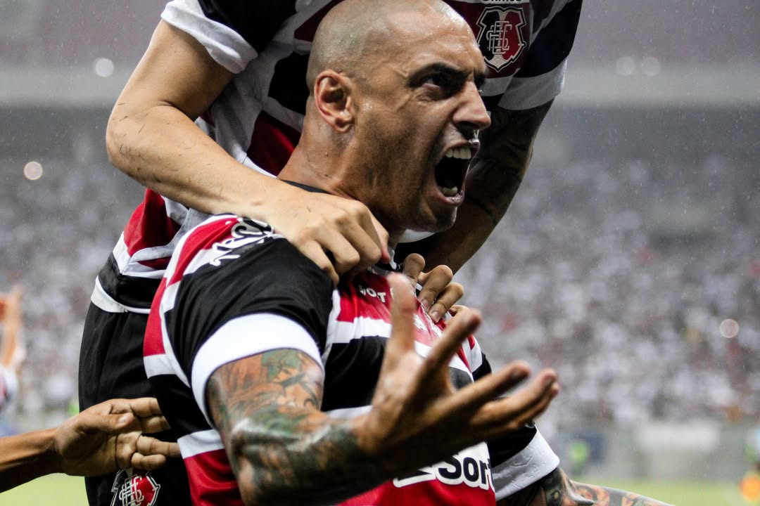 Santa Cruz venceu América-RN com gol do atacante Ariel