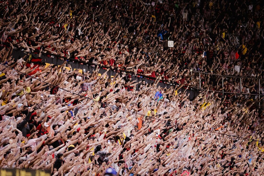 Torcida do Sport, na Ilha do Retiro
