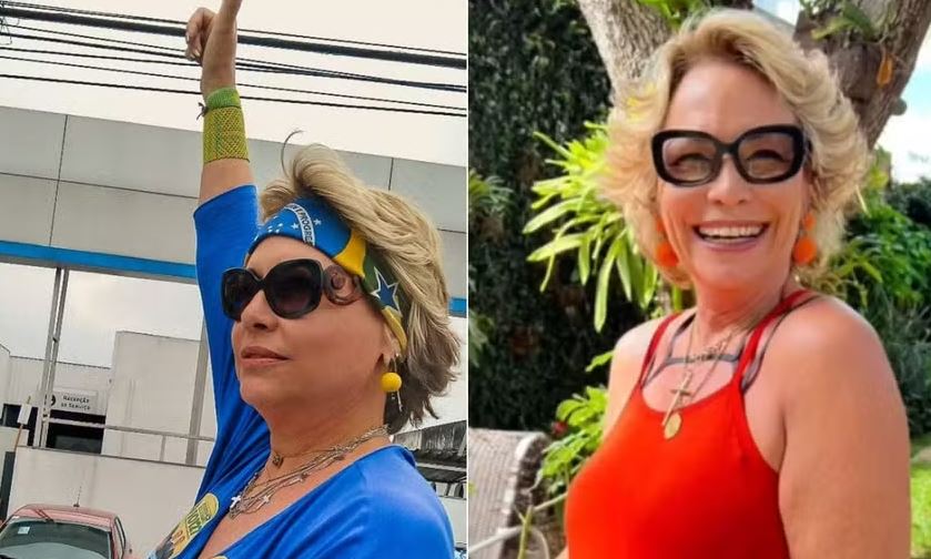Rogéria Bolsonaro, ex-esposa de Jair Bolsonaro e mãe de seus filhos Flávio, Carlos e Eduardo Bolsonaro