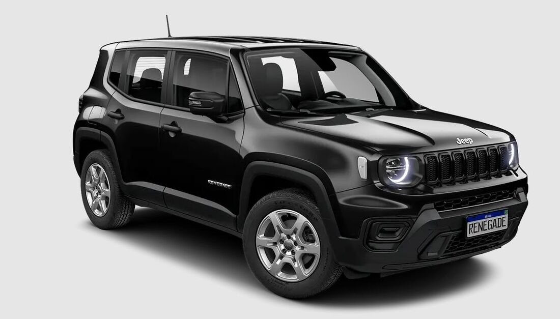 Jeep Renegade Sport 2025 se destaca pelo pacote robusto de equipamentos e tradição no mercado brasileiro.