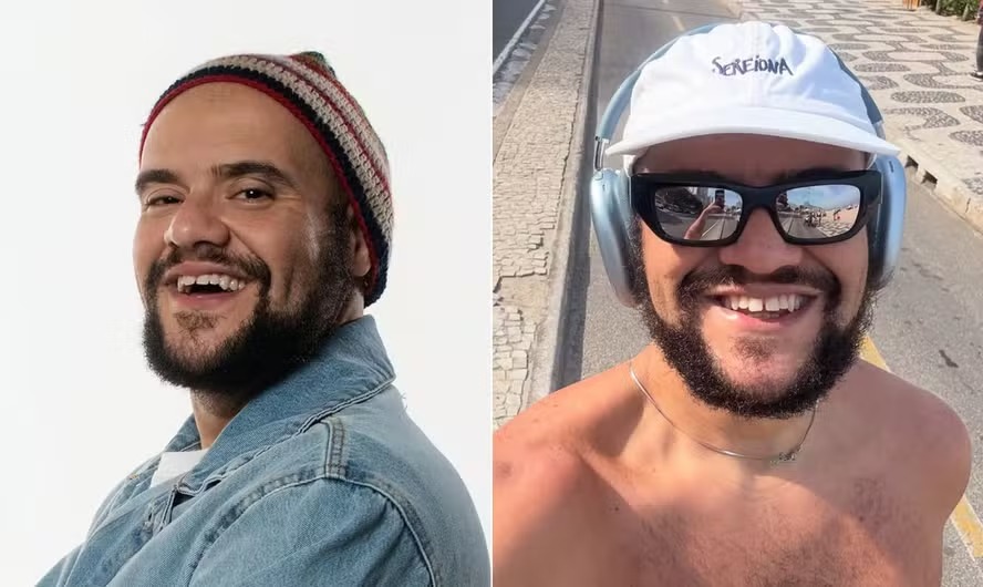 O cantor e apresentador Gominho 