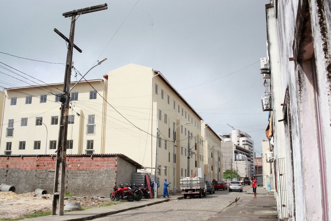 A Comunidade do Pilar, no bairro do Recife, é um exemplo de habitação popular integrada com serviços essenciais para os moradores