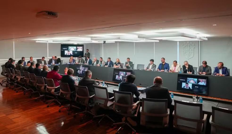 Reunião de clubes da Série C na CBF