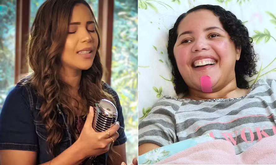 Amanda Wanessa, cantora gospel, sofreu sequelas após um grave acidente de carro que a deixou internada por 642 dias 