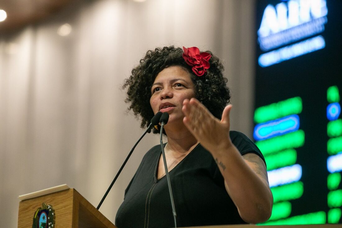 Deputada estadual Dani Portela (Psol)