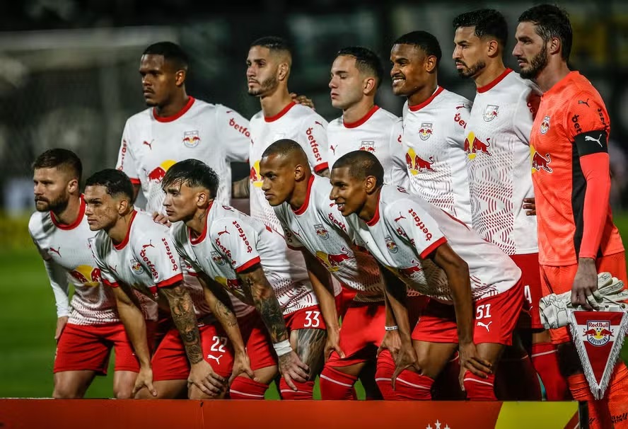 Bragantino ficou na bronca com a arbitragem 