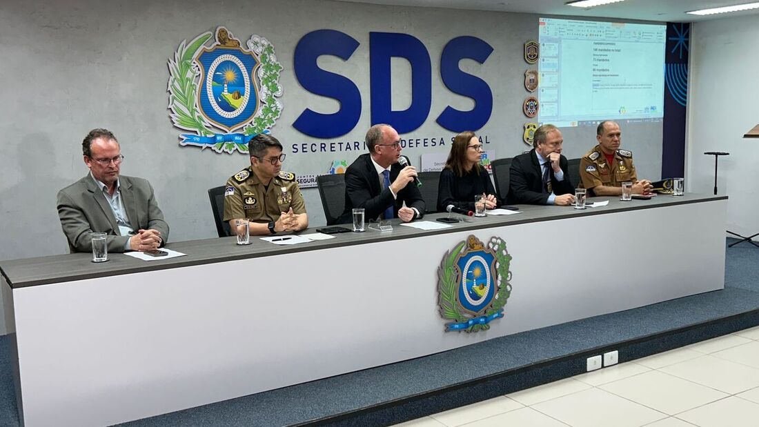 SDS divulgou balanço em coletiva de imprensa
